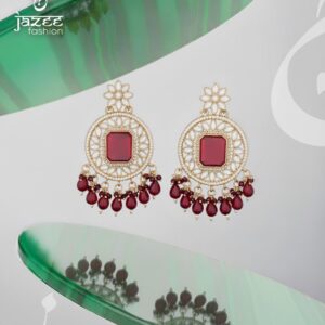 Traditional Silver Replica Dangler Earrings